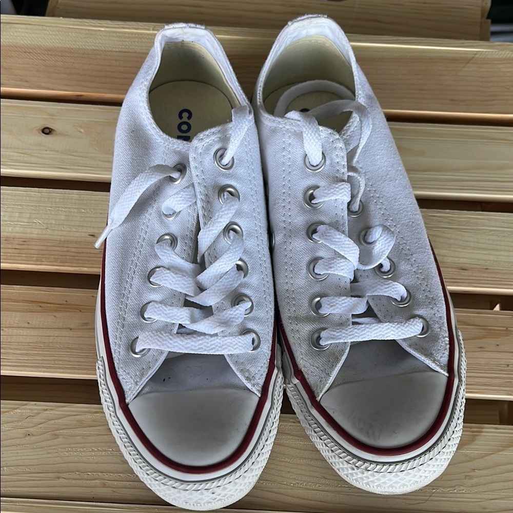 White Canvas Sneakers